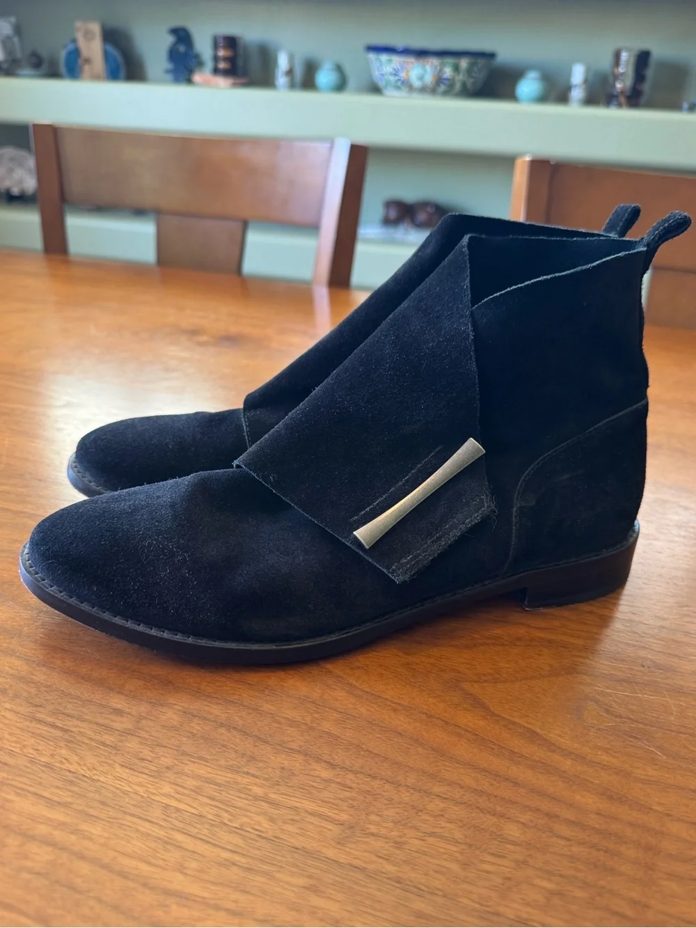 Johnston & Murphy Lola Suede Booties